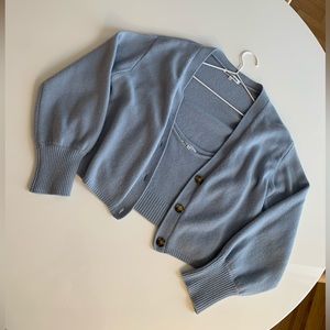Reformation Cashmere Tank And Cardi Set